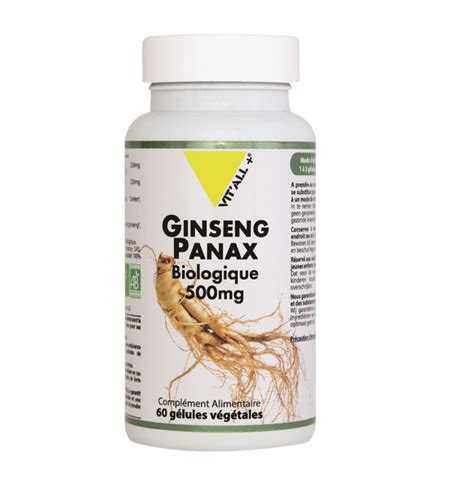 GINSENG PANAX BIO 500mg NutriformBio