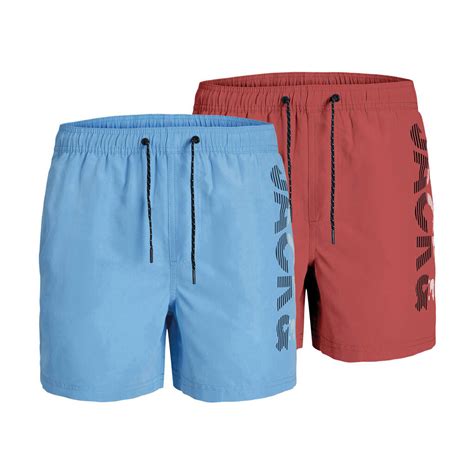 Jack Jones Fiji Spicelogo Zwemshort Junior 2 Pack Aanbieding Bij