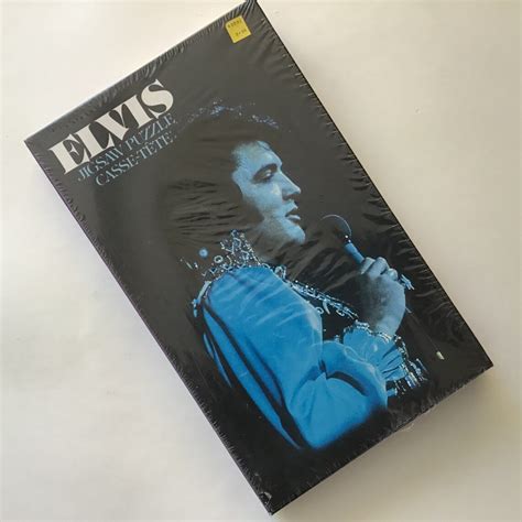 Elvis Jigsaw Puzzle Elvis Presley Puzzle Memorial 1935 1977 Etsy