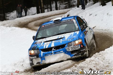 Ma Yszczycki Mariusz Gerber Jakub Mitsubishi Lancer Evo Ix Rajd