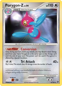 Porygon Z Diamond PearlGreat Encounters TCG Card Database