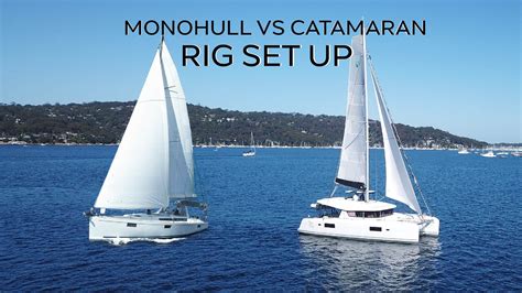 Catamaran Vs Monohull Rig Set Up Vplps New Rig Design Tmg Yachts