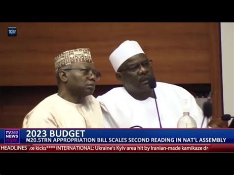 2023 Appropriation Bill Scales Second Reading In NASS YouTube