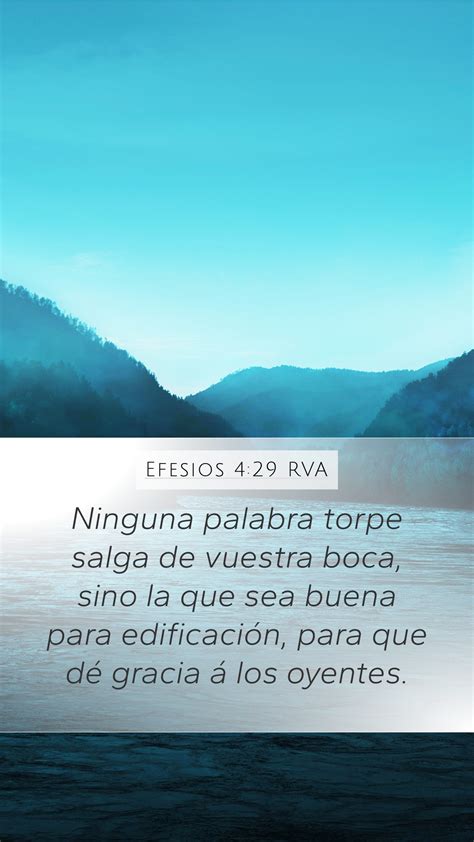 Efesios Rva Mobile Phone Wallpaper Ninguna Palabra Torpe Salga