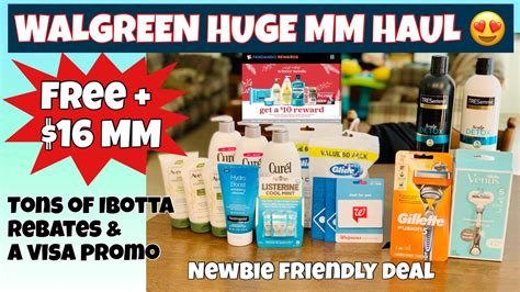 Walgreens Huge Mm Haul Tons Of Rebates Newbie Friendly Deal Learn