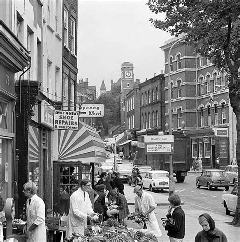 Hampstead High Street Hampstead Greater London Historical London