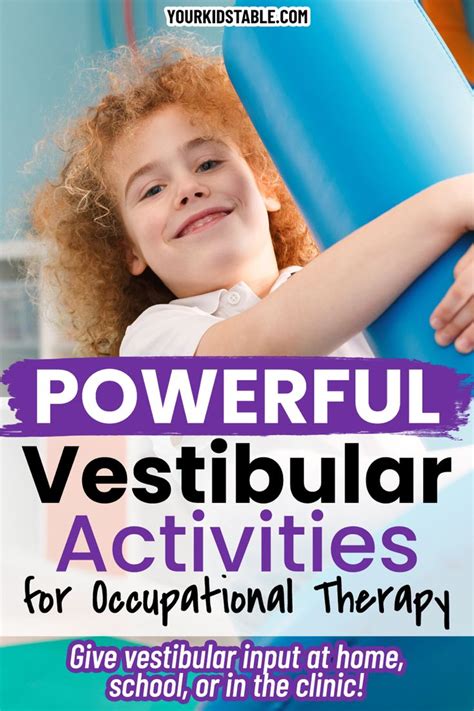 46 Essential Vestibular Activities And Input Ideas Vestibular