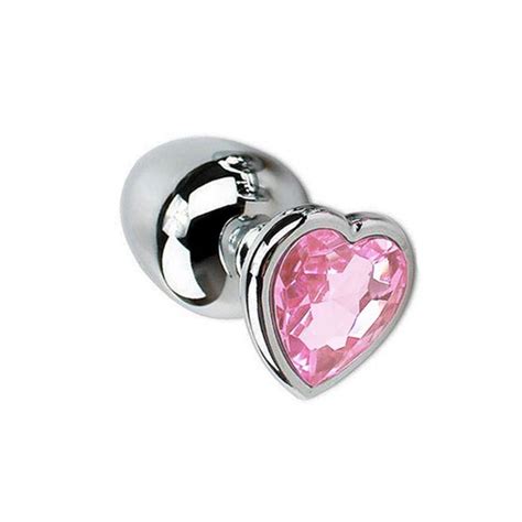 Plug Anal Erótico formato Coração Tamanho P SEXY IMPORT Plug Sexual Magazine Luiza