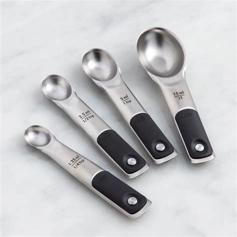 OXO Good Grips Magnetic Measuring Spoon - Set of 4 | Kitchen Stuff Plus