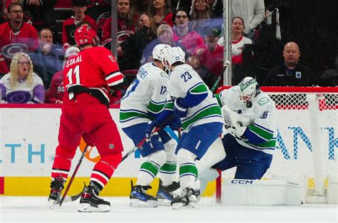 The Stats Behind The Game Canucks Hurricanes The Hockey News