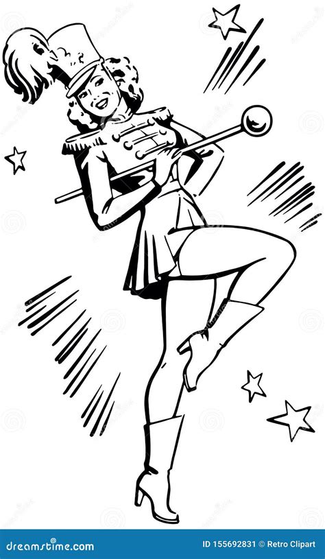 Twirler Clipart