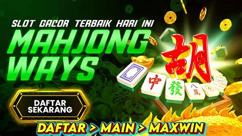 Buka Peti Rahasia Jackpot Dengan Slot Mahjong Ways Menggunakan Pola