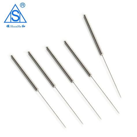 Spring Sujok Handle Acupuncture Needles Suzhou Hualun Medical