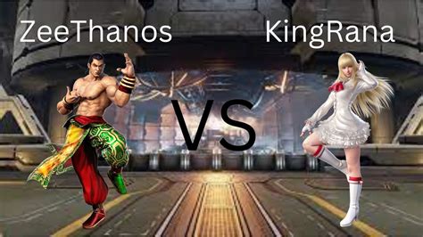 Tekken Zeethanos Feng Vs Kingrana Lili Rank Match Youtube