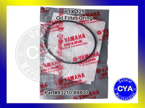 Oil Filter O Ring YTX 125 Genuine Lazada PH