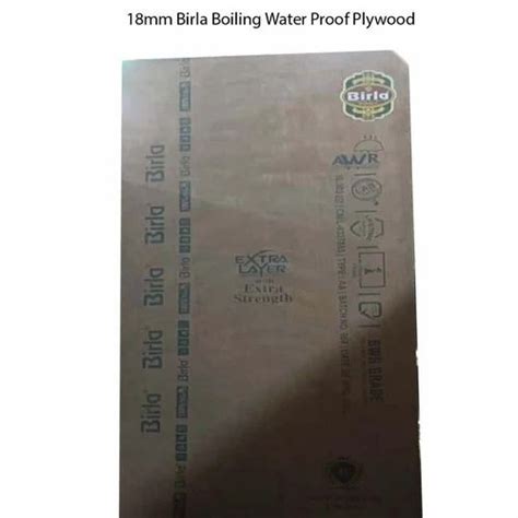 Teakwood 18mm Birla Boiling Water Proof Plywood For Furniture At Rs