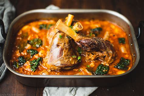 Slow Cooked Lamb Shank Cassoulet Lou S Kitchen Corner