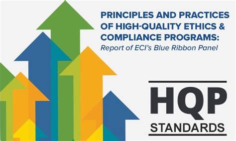 Blue Ribbon Panel Report Ethics Compliance Initiative