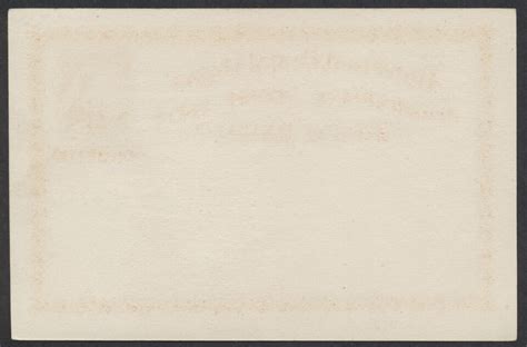 1897 Newfoundland Postal Stationery P4 2c Upu Card St Johns Cds