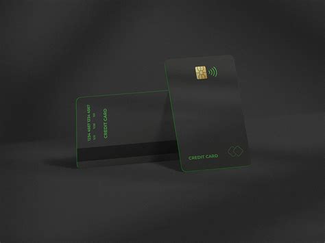 Vertical Credit Card Mockup on Behance