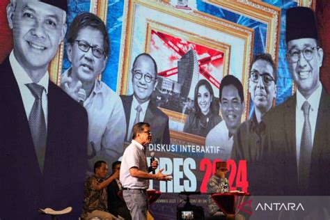 Anies Baswedan Hadiri Diskusi Interaktif Capres 2024 Di Makassar