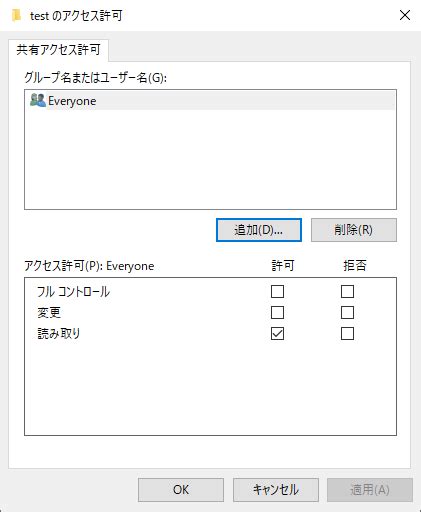 共有フォルダへのアクセス権は共有アクセス許可と Ntfs アクセス許可の両方の影響を受ける グッドネイバー