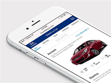 Hyundai Build and Price Concept App Ui, Hyundai, Concept, Price ...