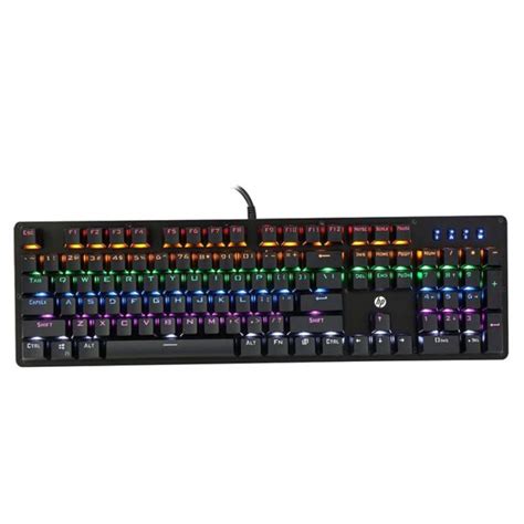 Teclado Gamer HP GK100 RGB Mecánico USB Progaming