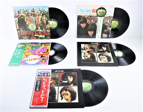 ロック レコード 26点まとめ 洋楽 The Beatles Sex Pistols Led Zeppelin The