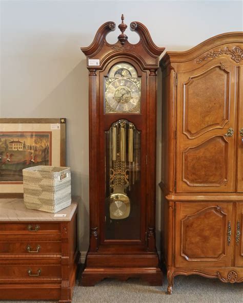 Sligh Grandfather Clock New England Home Furniture Consignment