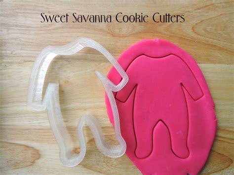 Baby Onesie Cookie Cutters No3 — Sweet Savanna Cookie Cutters