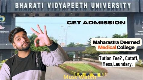 Bharati Vidyapeeth Medical College Sangali Mbbs Admission Fees