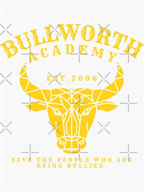 Bullworth Sticker By Shantiyazosia Redbubble