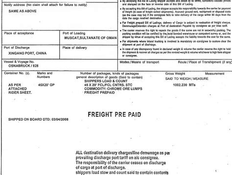 What Are The Three Forms Of Bill Of Lading Archives Iilss International Institute For Law Of