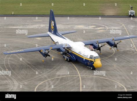 Blue Angels Lockheed C-130 Stock Photo - Alamy