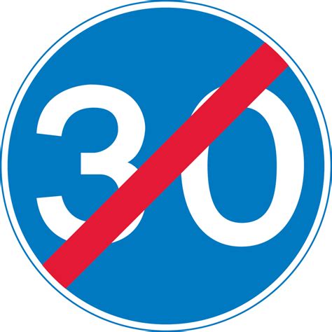 Speed Limit Signs Road And Traffic Signs In The UK