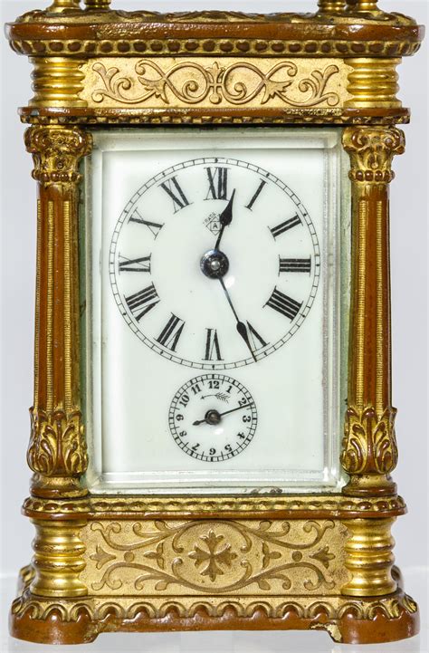 Ansonia And Waterbury Clock Co Brass Carriage Clocks