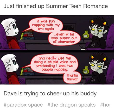 Paradox Space Tag On Tumblr Homestuck Davekat Fandomstuck