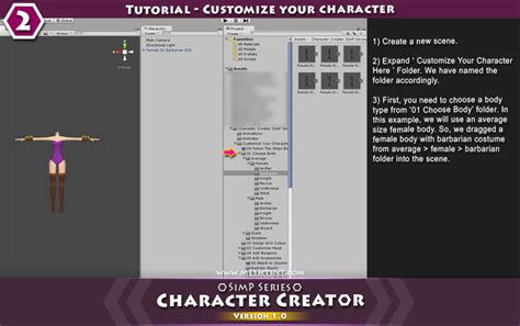 Character Creator Simp Series