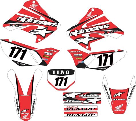 Kit Adesivo Tornado Xr 250 0 2mm Barato Tun Trilha Rally R 139 99 Em