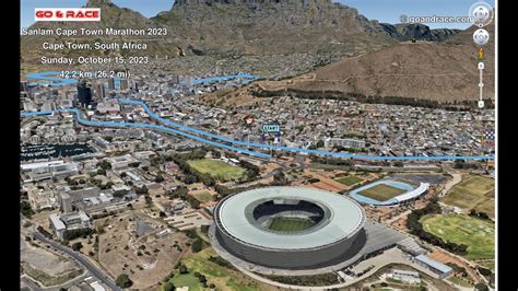 Sanlam Cape Town Marathon Fly Over The Km Race Path Old