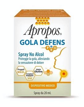 Gola Defens Pro Spray No Alcol De Apropos Ml