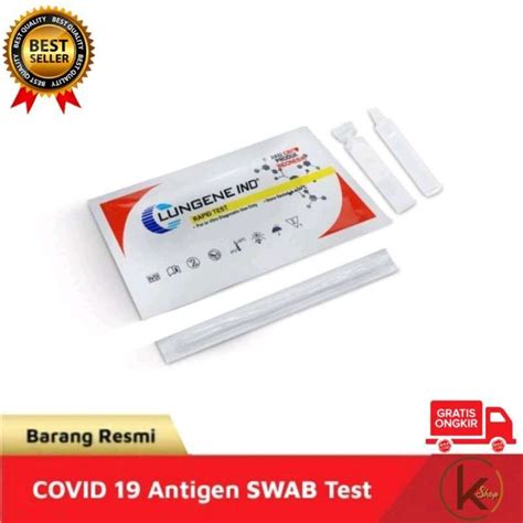 Jual Alat Rapid Test Swab Antigen Lungene Indonesia Ijin Kemenkes Ri