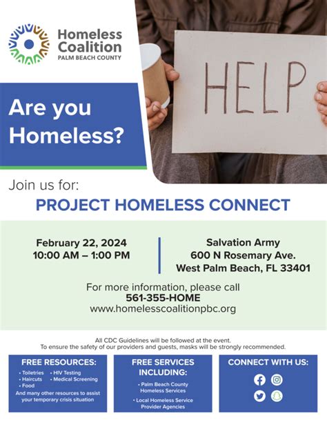 Project Homeless Connect - February 22, 2024 - Homeless Coalition of ...