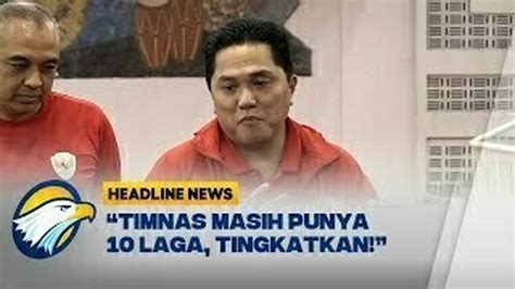 Erick Thohir Kualitas Timnas Garuda Terus Ditingkatkan METRO TV Vidio