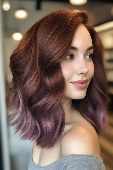 Plum Hair 1 Fab Mood Wedding Color Haircuts And Hairstyles Nails