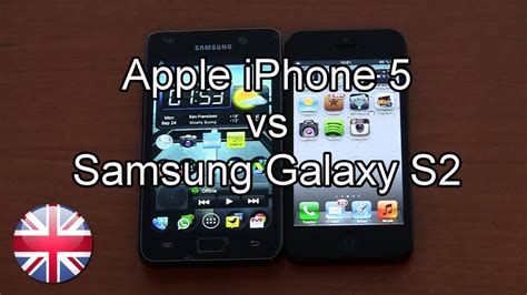 Apple Iphone 5 Vs Samsung Galaxy S2 Comparison And Hands On Youtube