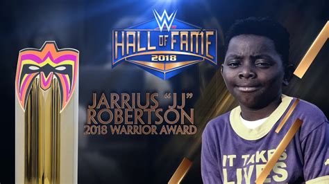 Jarrius "JJ" Robertson to Receive 2018 Warrior Award - WrestlingRumors.net