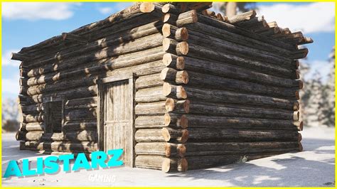 Scum Base Building Tutorial How To Build A Cabin Youtube