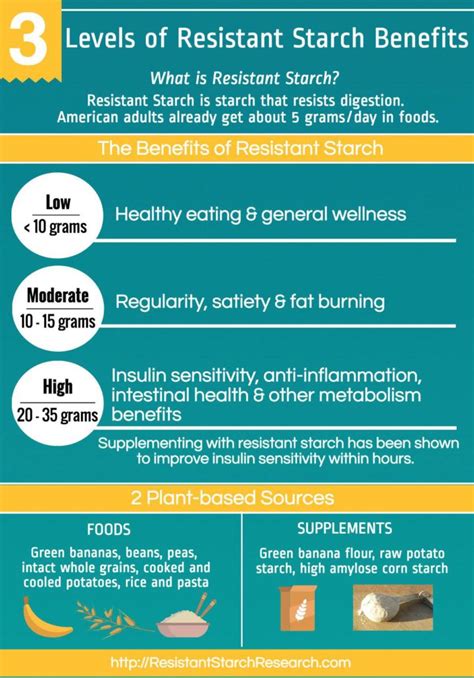 3 Levels Of Resistant Starch Benefits Resistant Starch